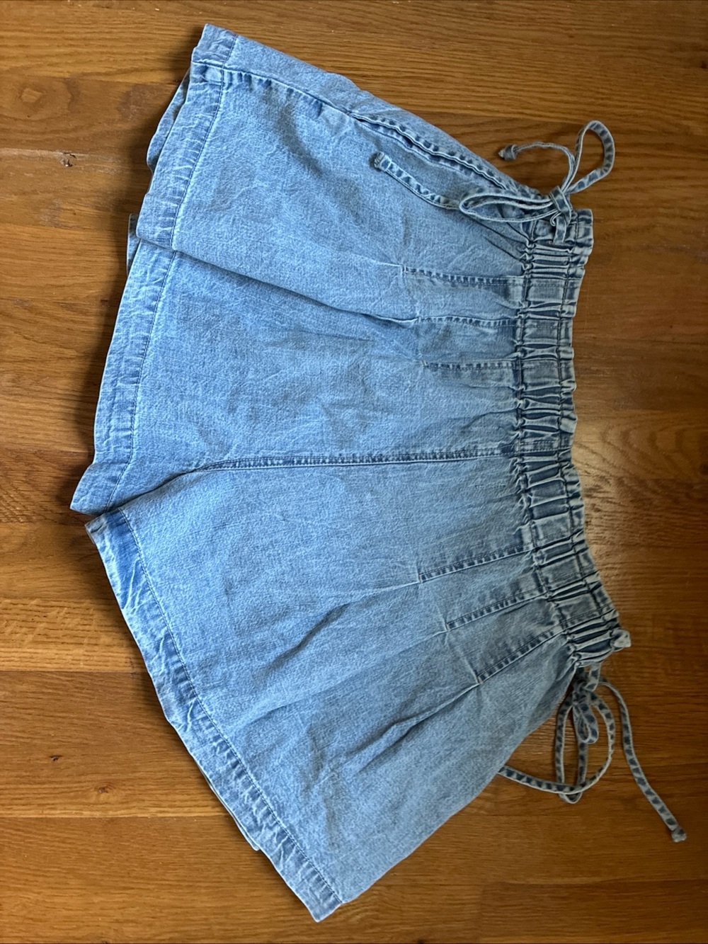We The Free Croquet Shorties sky blue size S NWT - Picture 5 of 5